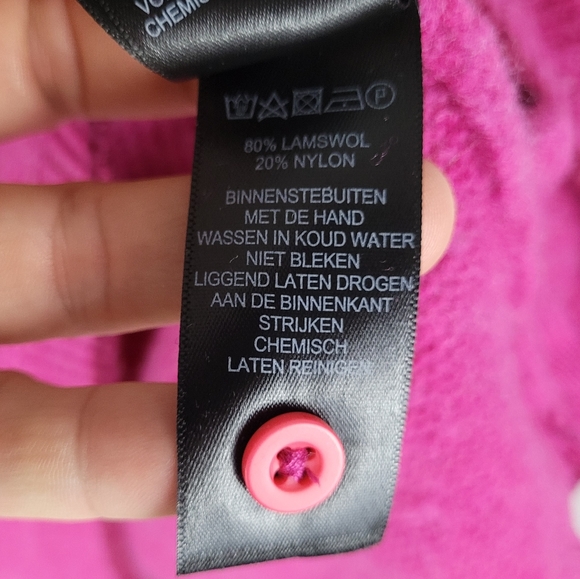 TABITHA WEBB | lambswool blend knit long sleeve button detail sweater - Picture 9 of 9